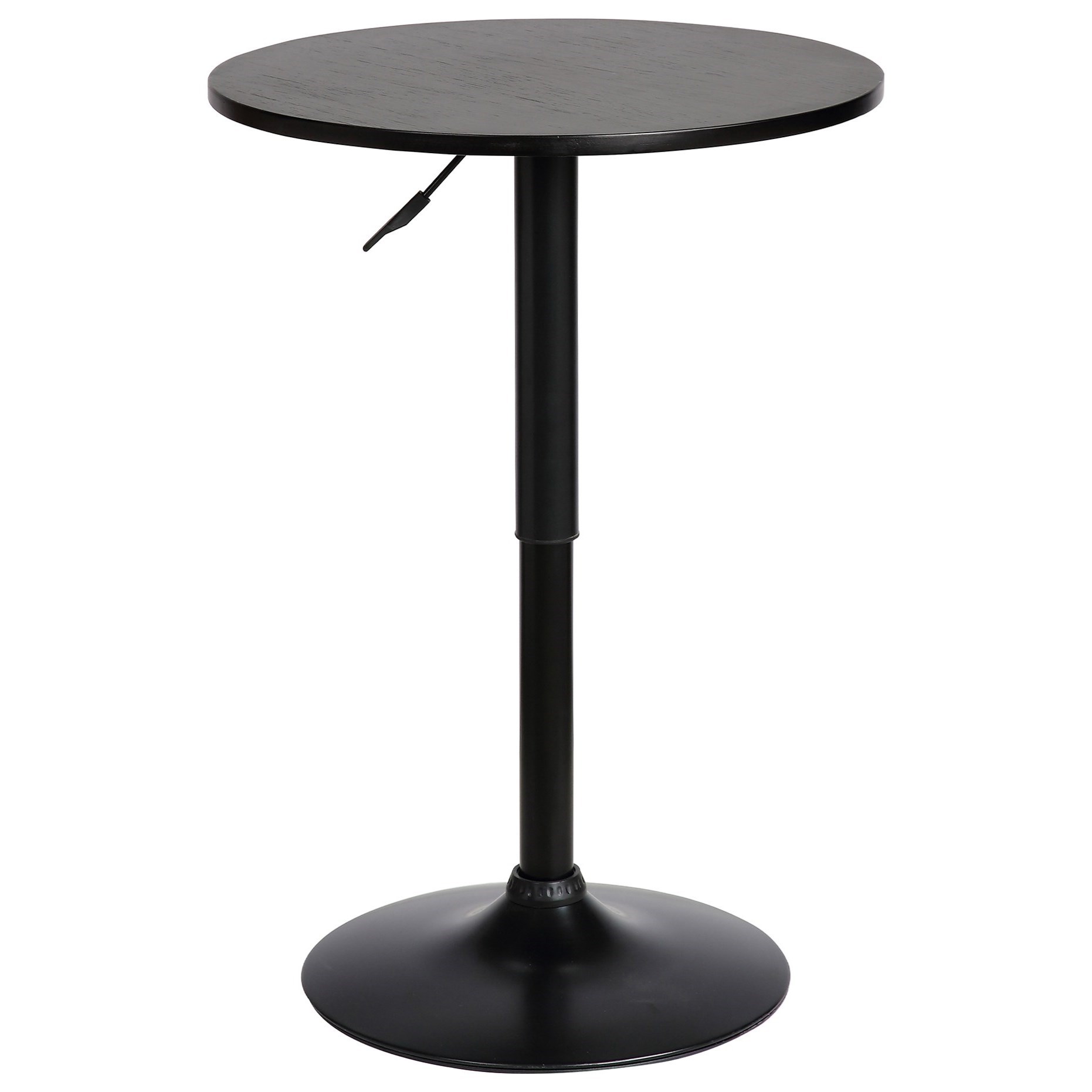 Black metal hotsell pub table